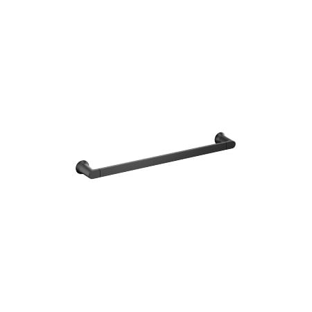 Moen Genta 18 Towel Bar in Matte Black BH3618BL